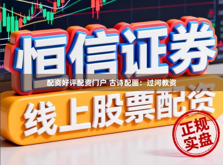 配资好评配资门户 古诗配画：过河教资